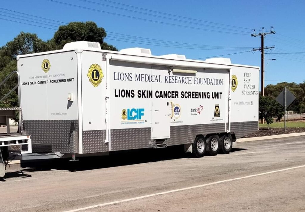 Lions Skin Cancer Screening Unit